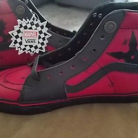 deadpool vans size 9